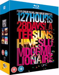 Danny Boyle Collection: Slumdog Millionaire - 127 Hours - Sunshine - 28 Days Later (4x Blu-ray)