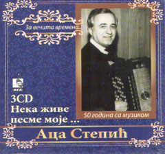 Aleksandar Aca Stepic - Neka zive pesme moje... (3x CD)