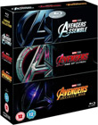 Avengers Trilogy: Avengers Assemble + Age Of Ultron + Infinity War [box-set] [english subtitles] (3x Blu-ray)