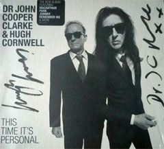 John Cooper Clarke & Hugh Cornwell ‎– This Time Its Personal (CD)