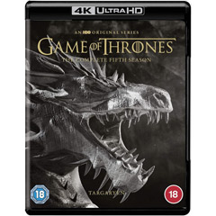The Game Of Thrones: season 5 4K UHD [croatian subtitles] (4x 4K UHD Blu-ray)