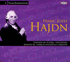 Велики композитори 4 - Франц Јозеф Хајдн (ЦД)