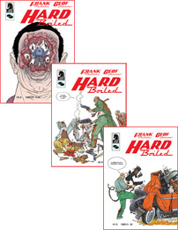 Hard Boiled 1-2-3  (3x comics)