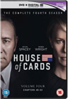 House Of Cards - season 4 [english subtitle] (4x DVD)