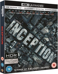 Inception 4K UHD (4K UHD Blu-ray + 2x Blu-ray)