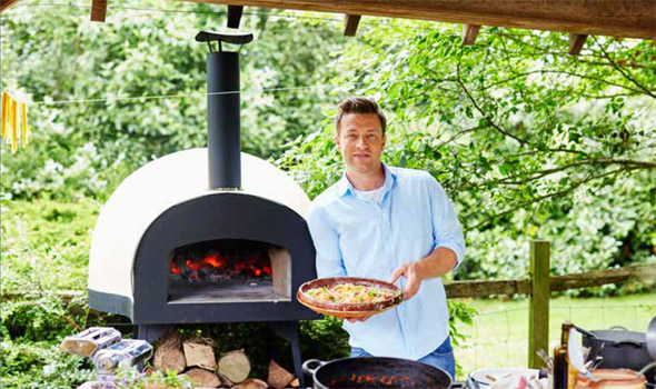 Jamie Oliver Outdoor peć na drva Dome 80 Leggero-6