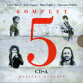 Komplet 5 CD-a - Hitovi: Azra I & II, Bijelo Dugme I & II, Zabranjeno Pušenje (5x CD)