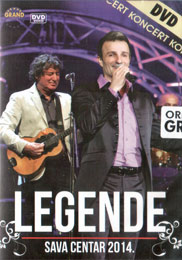 Легенде - концерт Сава Центар 2014 (DVD)