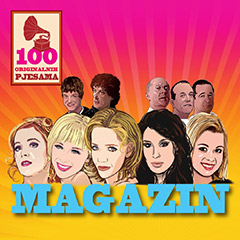 Magazin - 100 originalnih pesama [box-set, cardboard packaging] (5xCD)