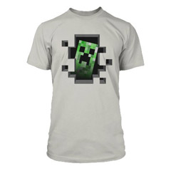 Kids T-shirt Minecraft - Creeper Inside (11-12 years)