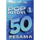 Pop Hits 1 - 50 songs - compilation (MP3 files on USB flash drive)