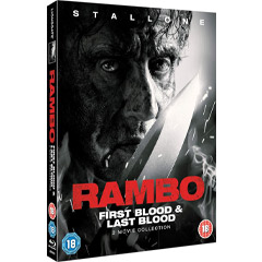 Рамбо 1: Прва крв & Рамбо 5: до последње капи крви / Рамбо: Фирст Блоод & Ласт Блоод [2 филма] [енглески титл] (2x Блу-раy)