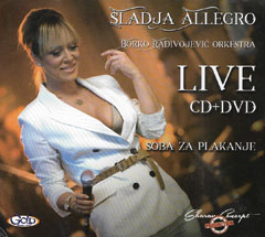Slađa Allegro - Soba za plakanje [Live] (CD + DVD)