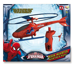 spiderman rescue helicopter