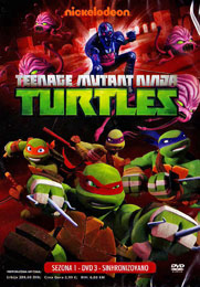Nindža Kornjače - Teenage Mutant Ninja Turtles - season 1, DVD 3 [dubbed in Serbian] (DVD)