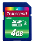 Transcend SD kartica 4GB TS4GSDHC4