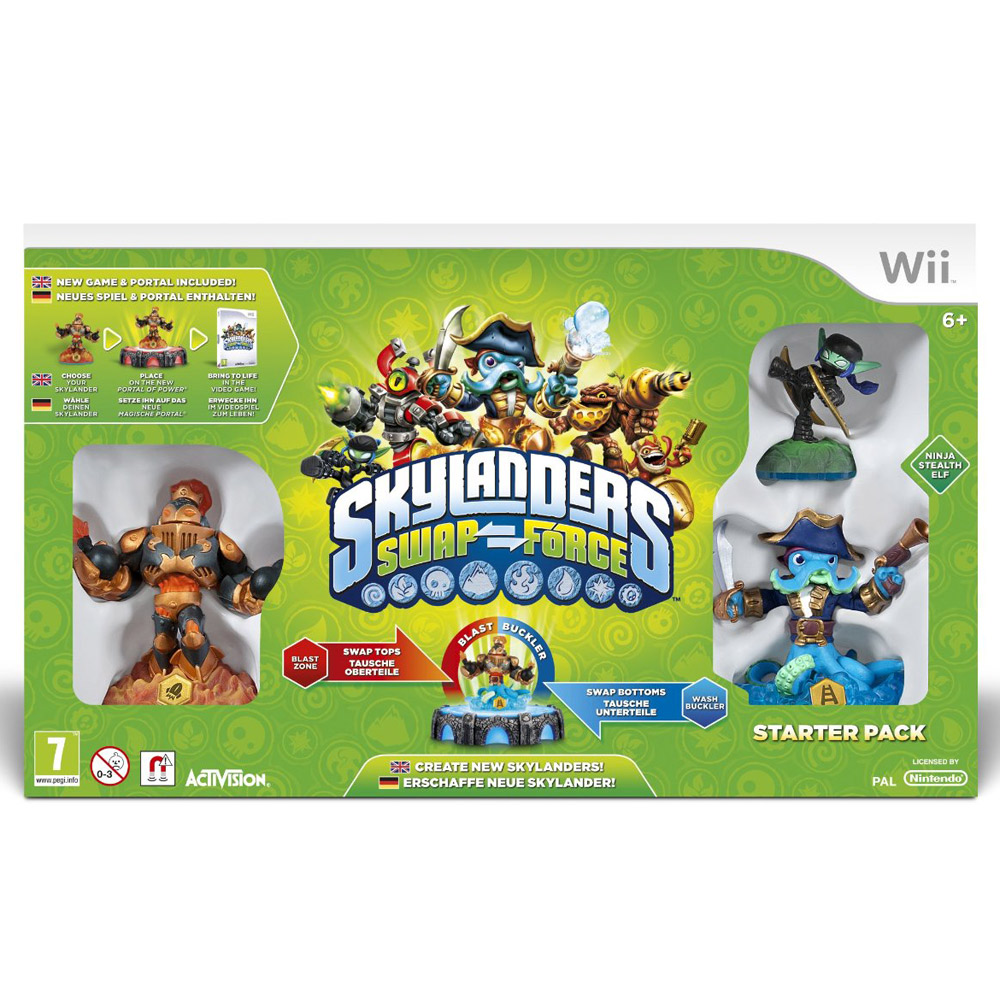 wii skylanders swap force