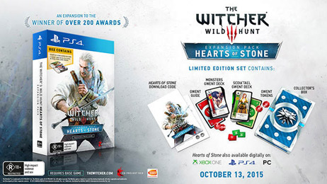 The Witcher 3 Wild Hunt - Hearts Of Stone [expansion, code in a box] (PS4)-1