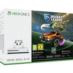 Console Xbox One S 500GB White + Rocket League + 3 month XBOX Live