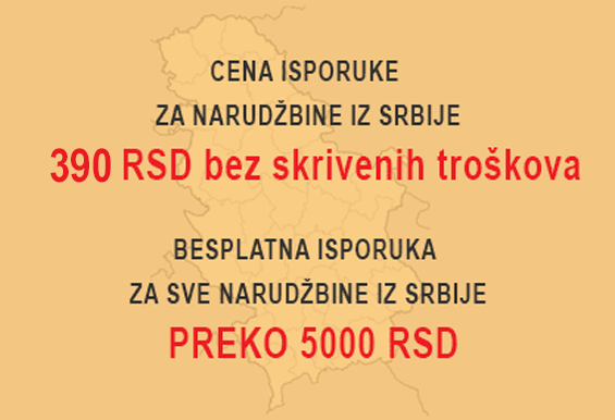 cena isporuke u Srbiji