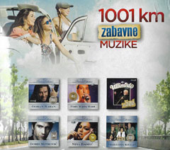 1001 km ZABAVNE muzike - Goran Karan, Hari Mata Hari, Kemal Monteno, Boris Novkovic, Nina Badric, Srebrna Krila (9x CD)