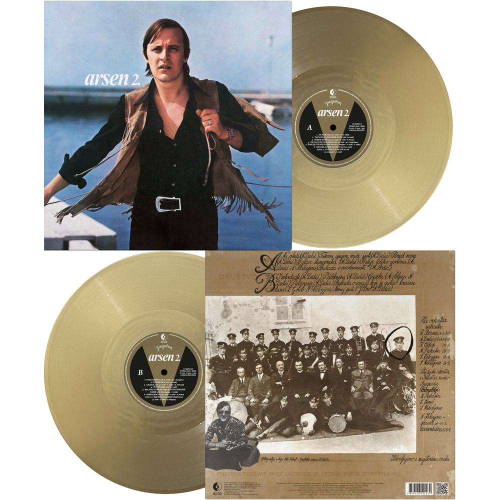Arsen Dedić - Arsen 2. [reissue 2025] [gold vinyl] (LP)-1