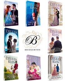 Julia Quinn – Bridgerton (Bridžertonovi) complete, 8 books in Serbian language (8x book)