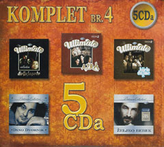  City Records komplet br. 4 - Divlje Jagode, Bijelo Dugme, Dino Dvornik, Azra, Željko Bebek [box-set, kartonsko pakovanje] (8x CD)