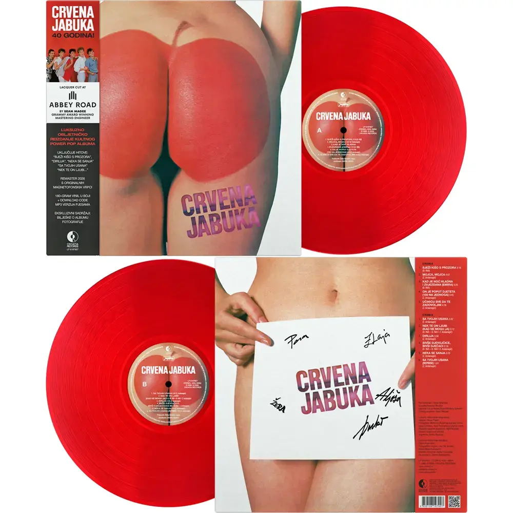 Crvena Jabuka - Crvena Jabuka [reizdanje 2026] [crveni vinyl] (LP)-1
