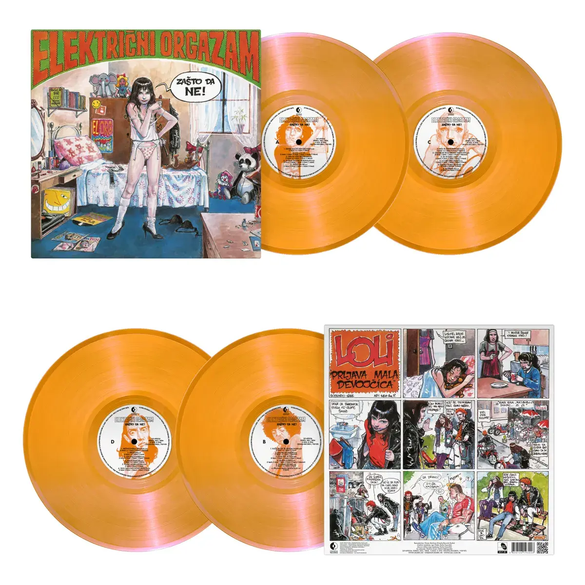 Električni Orgazam - Zašto da ne? [reizdanje 2025] [vinyl] (2x LP)-1
