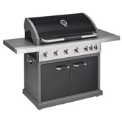 Jamie Oliver Gas BBQ Pro 6 black