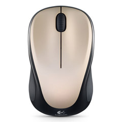 Logitech M235 Wireless Mouse Champagne