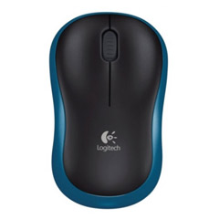 Logitech M185 Wireless Mouse Blue