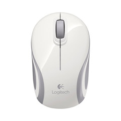 Logitech M187 Wireless Mini Mouse White