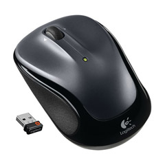 Logitech M325 Wireless Mouse Dark Silver