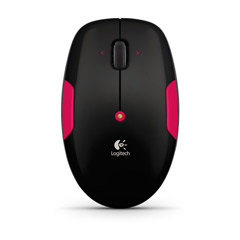 Logitech M345 Wireless Mouse Fire Red