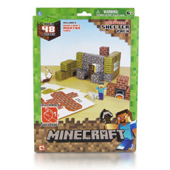 Papercraft Minecraft Figure Set - Shelter-1