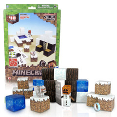 Papercraft Minecraft Figure Set - Snow