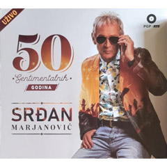 Srđan Marjanović - 50 sentimentalnih godina, uživo [album 2024] (CD)