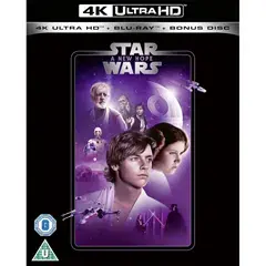 Ratovi zvezda epizoda IV - Nova nada / Star Wars Episode IV: A New hope 4K UHD [engleski titl] (4K UHD Blu-ray + 2x Blu-ray)