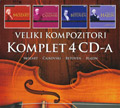 Veliki kompozitori 1-2-3-4: Mozart, Čajkovski, Betoven, Hajdn [box-set] (4x CD)