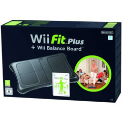 Wii Fit Plus & Balance Board Black (Wii)