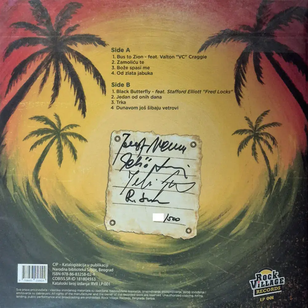 Yu Grupa - Bus To Zion [potpisani primerci] [album 2026] (LP + 12