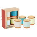 Jamie Oliver terracotta spice jars - 4 pack