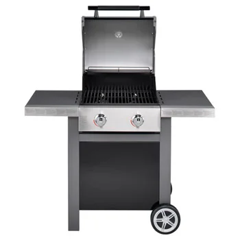 Jamie Oliver Home 2, roštilj na gas sa 2 gorionika, crni-2 Jamie Oliver Home 2, roštilj na gas sa 2 gorionika, crni-2